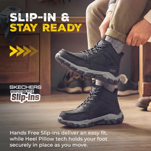 Image of Skechers Men's Santoro Moc Toe Hands Free Slip Ins