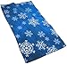Produktbild tyui7 Schneeflocken Hand Handtuch Gesicht Handtuch Badezimmer Küche Weiche Mikrofaser Strand Reisetuch 40x70cm für Pool Bad Spa Fitness Schwimmen