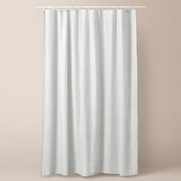 Ikea Nordrönn Duş Perdesi, Beyaz, 180x200 cm, Banyo