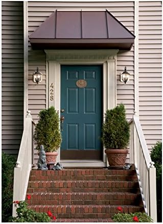 Miniatura 2 de Sea Gull Lighting 8459-46 Trafalgar - Farol de pared para exteriores con pantalla de vidrio sembrado transparente, acabado de bronce oxidado