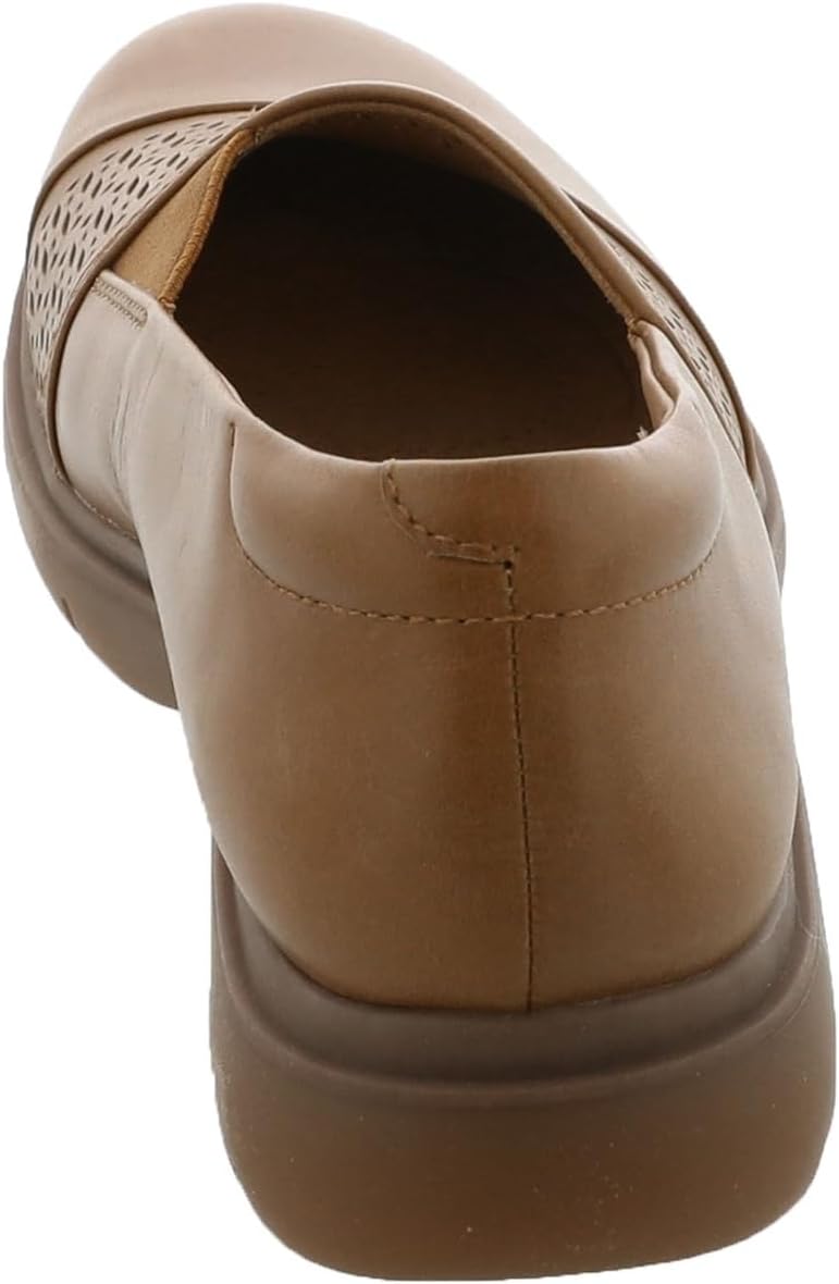 Clarks Certina Edge Women's Slip On, 9.5 B(M) US, Tan - Image 6