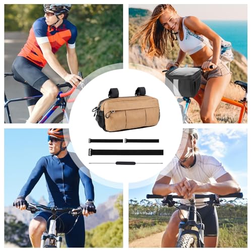 Sacoche cadre vélo de grande capacité imperméable pour bicyclette et VTT