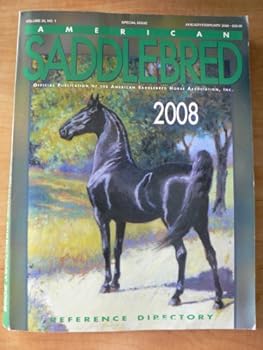 Paperback American Saddlebred 2008 Reference Directory Book
