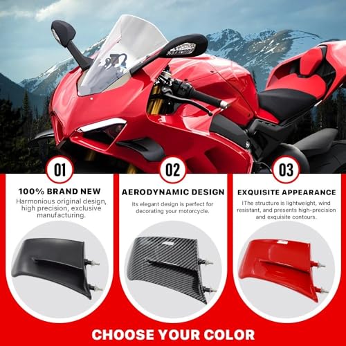 Spoiler carénage avant Panigale V4S kit déflecteurs d'air fixe 2023 - 3