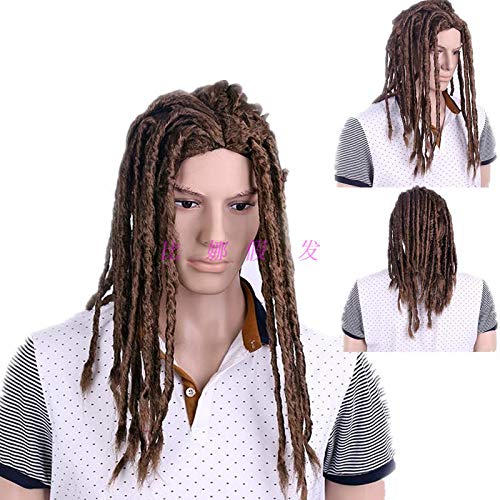 Reggae dreadlocks wig black wig Africa wig braids caps hip