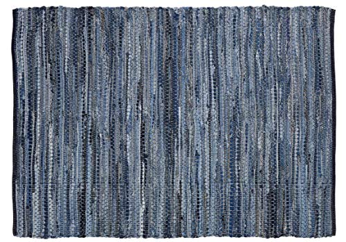 Chesapeake Denim Chindi Area Rug (5'x7')
