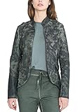 verschlussloser Blazer mit Stehbund