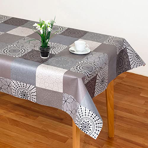 ANRO Mantel De Hule Lavable, Diseño Industrial Moderno, 220 X