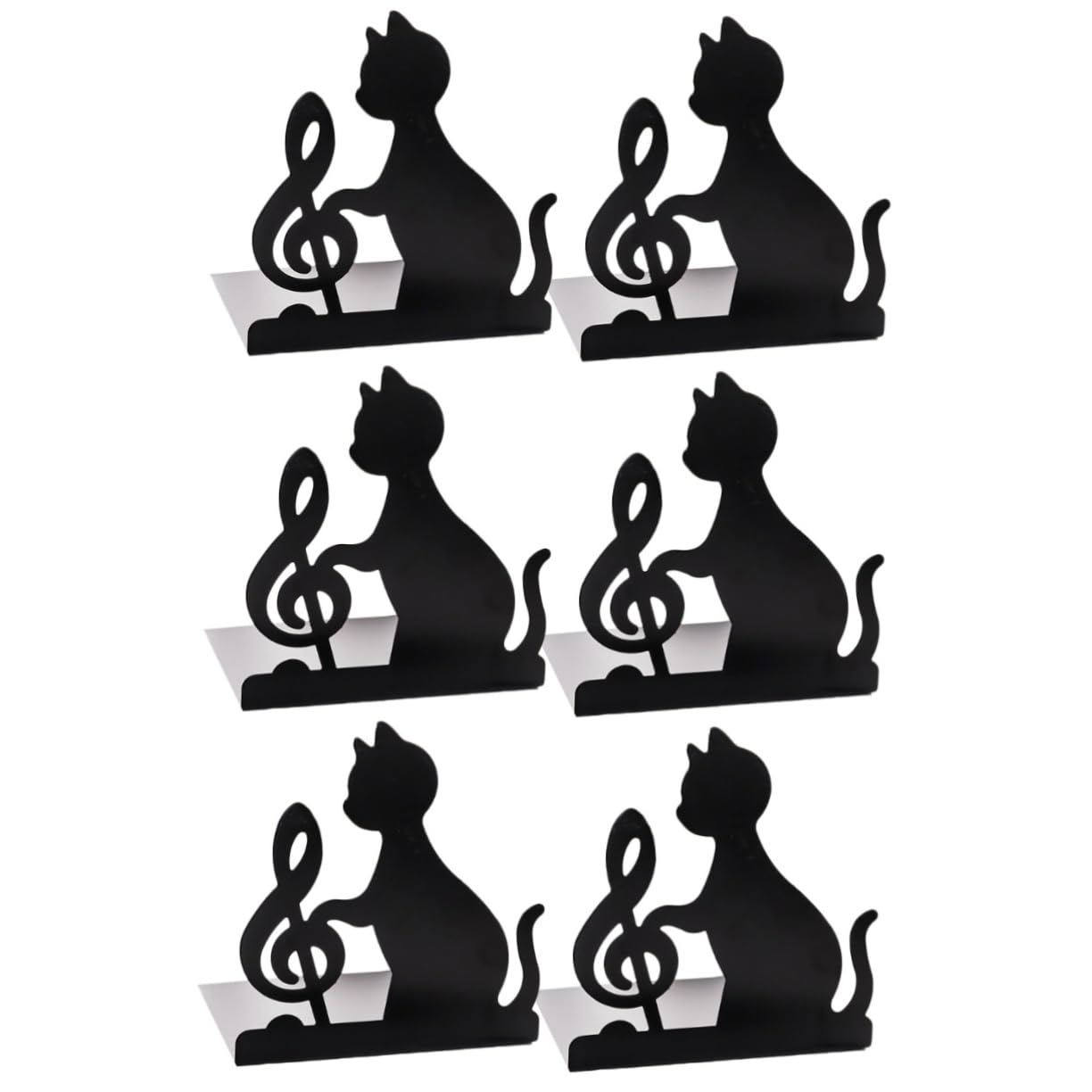 Cabilock 6 Piezas Soportes para Libros bookshelf Estante livros portalibros Estante de livros revistero estantería de Oficina estantería sujetalibros para Mesa estantes sujetalibros