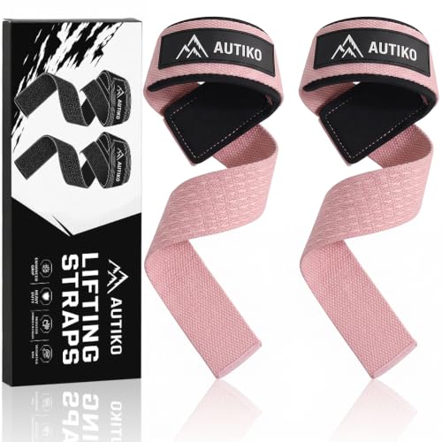 Padded Lifting Straps with Zoned Cushioning