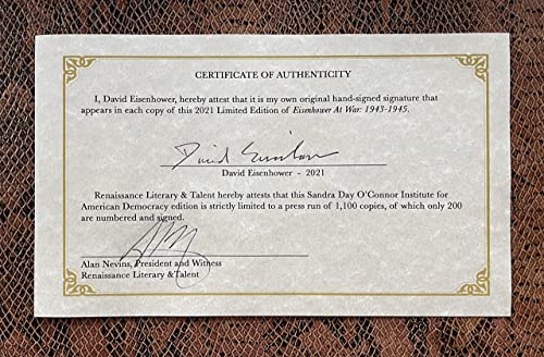 Eisenhower at War 1943-1945 (Signed Edition) 195036951X Book Cover