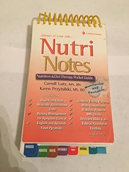 Spiral-bound NutriNotes: Nutrition and Diet Therapy Pocket Guide Book