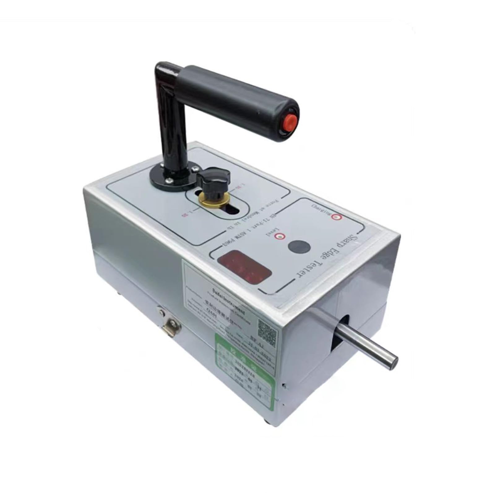 GYKOZY Electric Burr Edge Detector, Sharp Edge Tester with Foot Switch, Precision Sharpness Tester for Toys, Electronics, Metal Products - Ideals for Quality Control
