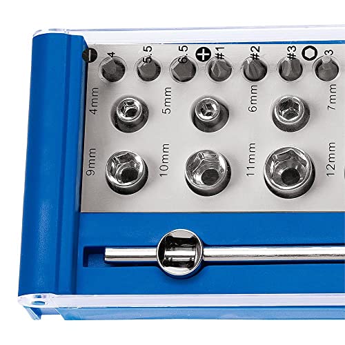 Tramontina Kit Soquetes E Acessórios com 24 Peças