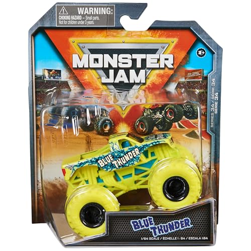 Blue Thunder pq 1:64 voiture Monster Jam pour circuit enfant
