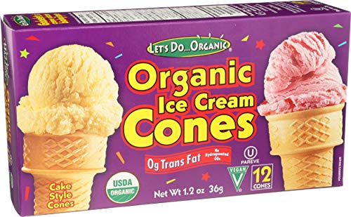 Lets Do, Cones Ice Cream Organic, 1.2 Ounce #TOP1