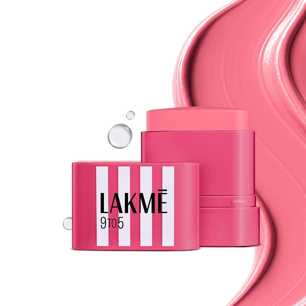 Lakme 9to5 Hya Beach Edit SPF Blush Sunset Rose, Creamy Texture, Travel-friendly, 8.6g-image-4