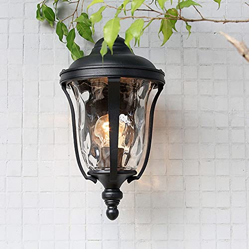 Éclairage de jardin extérieur câblé avec applique E27 style rustique