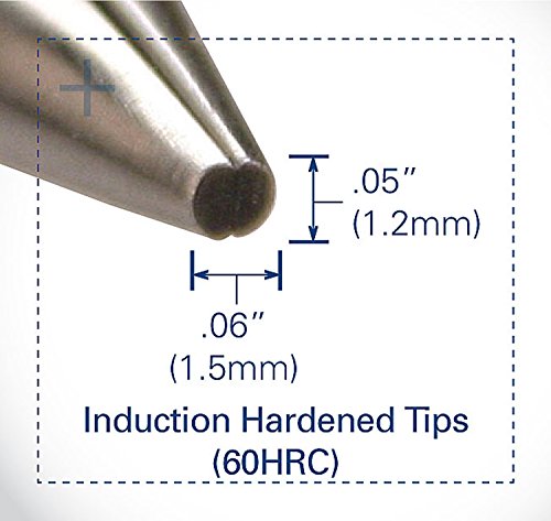 Tronex Model 713 Chain Nose Pliers, Short, Smooth Jaw - Long, Ergonomic Handles #TOP7