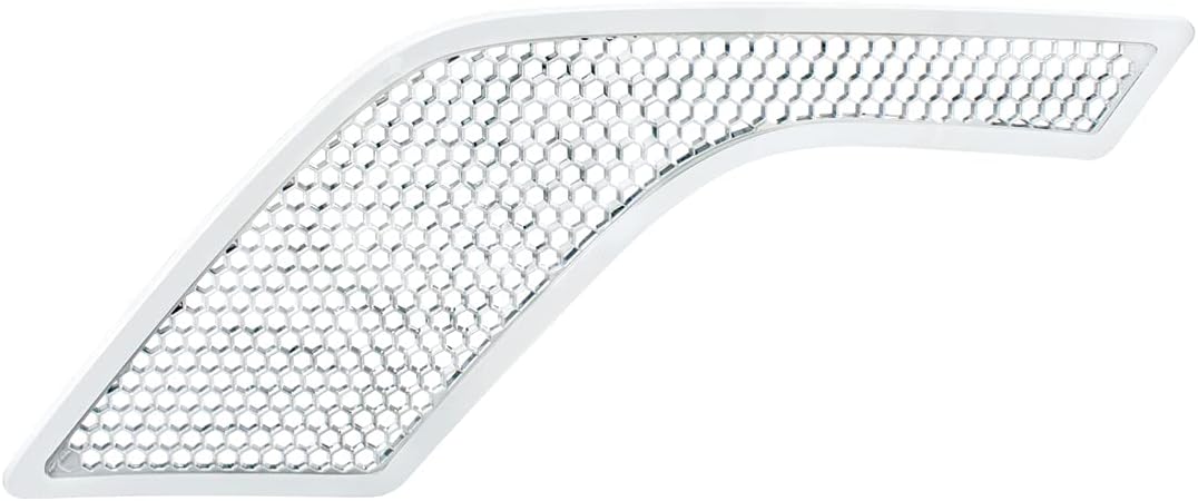 United Pacific 41670 Chrome Hood Air Intake Grill (Passenger, Volvo VNL)
