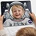 NASA Themed Astronaut Mirror for Toddlers & Kids – Montessori-Inspired Wooden Toy & Space Toy | Kids Room Decor | Shatterproof Mirror for STEM & Early Development | Boys and Girls Gift Ages 1-10