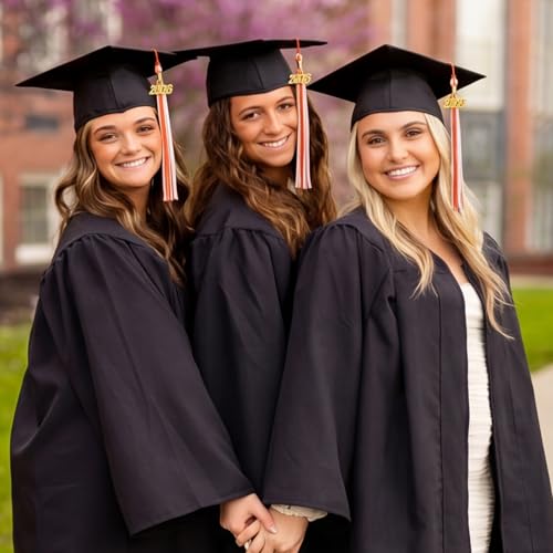 Image of GraduationMall Single&Multiple Color Graduation Tassel with 2026 Year Charm 9 inch