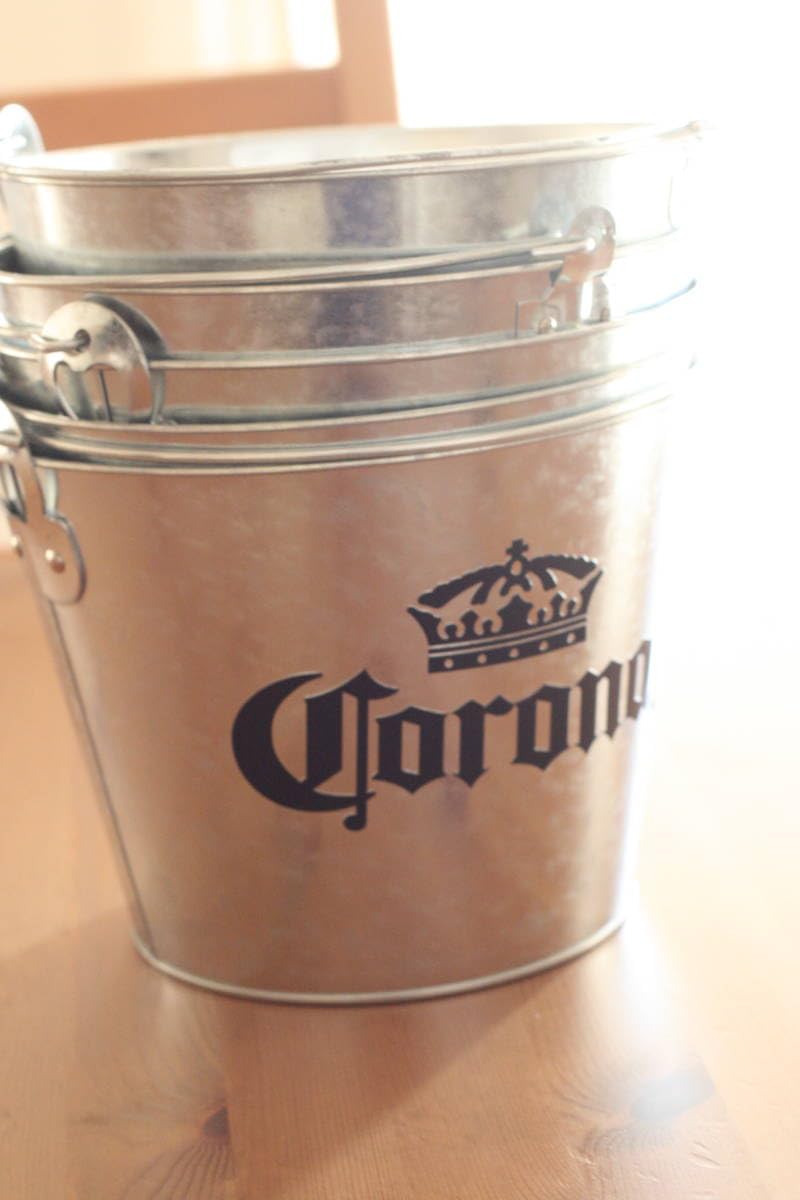 Corona beer クーラー　バケツ　BBQ 販促用 Corona beer クーラー バケツ BBQ 販促用 - メルカリ