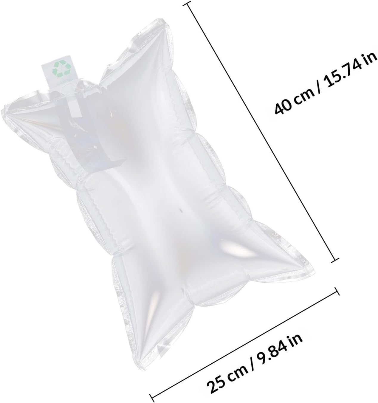 100pcs Inflatable Air Padding Bags 25x40cm Bubble Pouches for Shipping Packaging, Anti-pressure Dunnage Protector Suitable for Parcel and Travel Packing