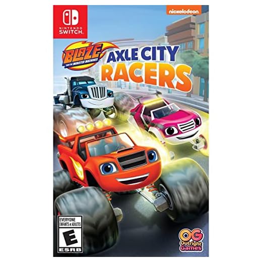 Blaze and the Monster Machines Axle City Racers - Nintendo Switch