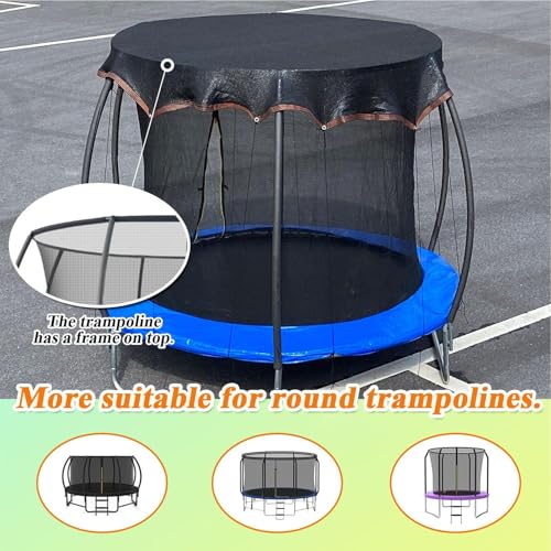 Housse pour trampoline 3.5m bâche protection imperméable jardin - 4