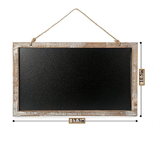 California CADE Electronic Chalkboard - 11" x 18" Chalkboard Signs- Pack of 3 Vintage Hanging Chalkboard Sign, Framed Chalkboard for Wedding, Kitchen, Decor