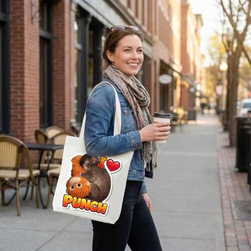Punch – Bolso Tote de Peluche Animal I Love Punch miniatura 2