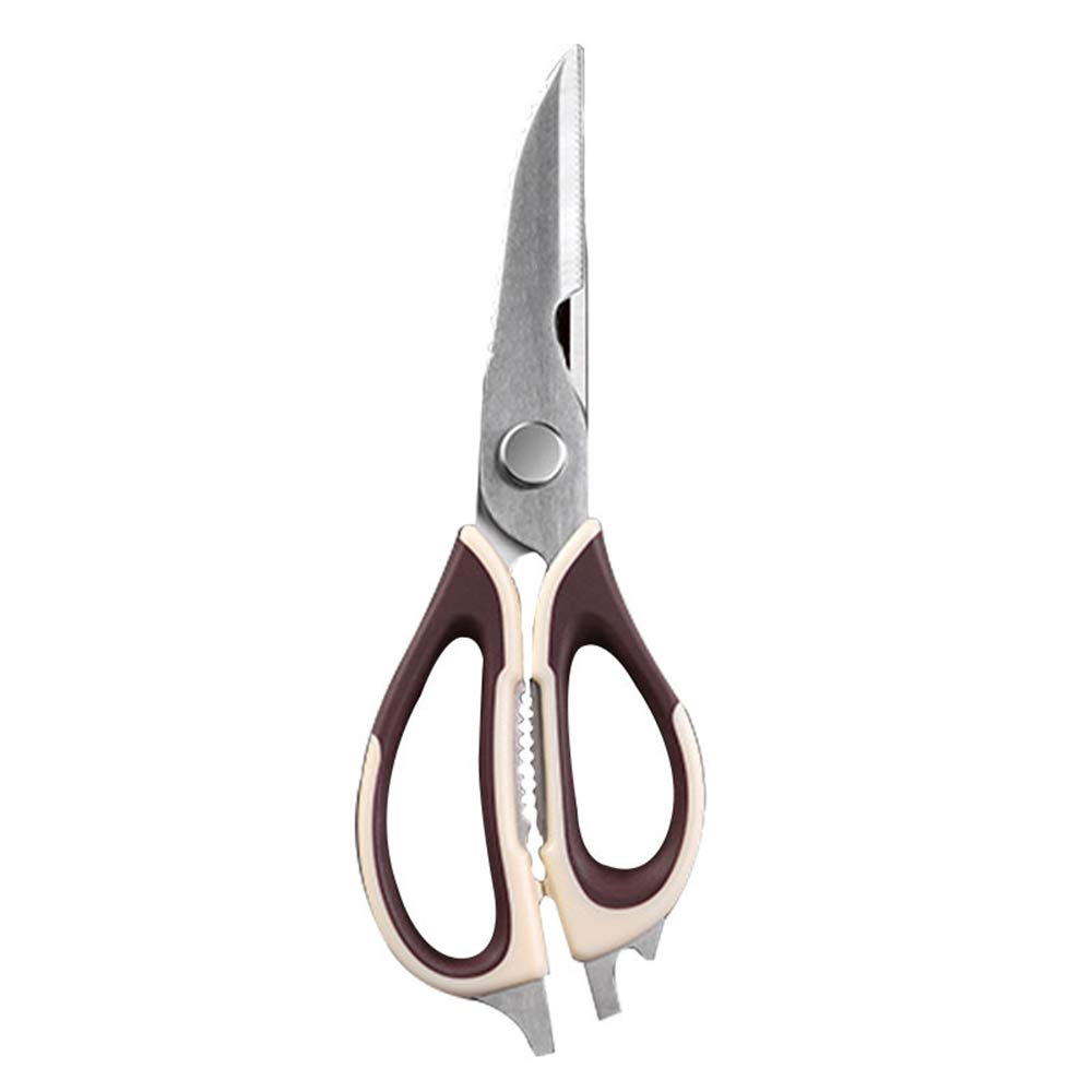 sinogoodsKitchen Scissors, Heavy duty cooking scissors poultry shears, Sharp scissors for Meat, Chicken, Fish, Herbs, Food, Bones, Vegetables, Nuts