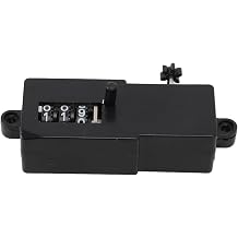 Jeffergarden Knitting Machine Row Counter Adapter Set Plastic Mechanical Counter 0 to 999 for Sentro Knitting Machine Portable Stitch Tracking Tools for Home Crafters and Beginners Digital