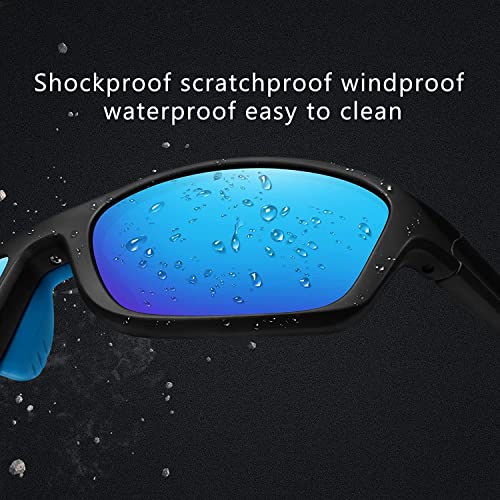 Óculos de Sol UV400 Esportivo Polarizado para Masculino Femininos Proteção Ciclismo Dirigir Armação