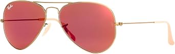 Ray-Ban Unisex Aviator Sunglasses pack of 1