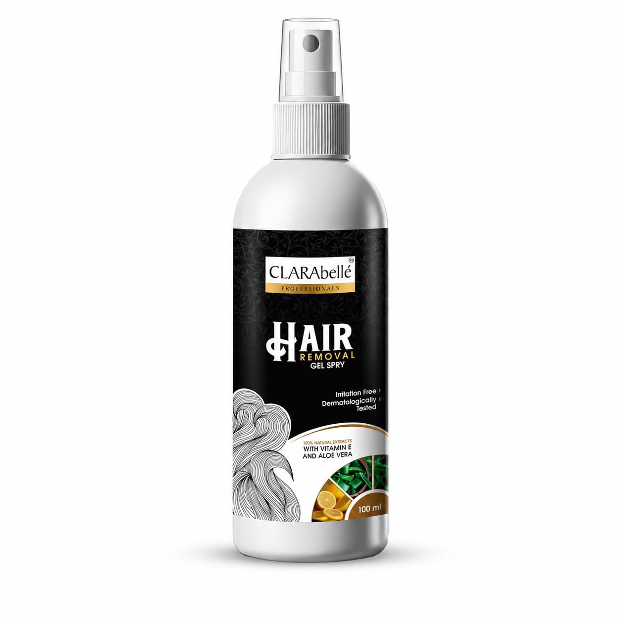 Hair Removal cream Spray | Painless Body Hair Removal spray For Chest, Back, Legs & Under Arms withVitamin E and Aloe Vera (Pack of 1)-image-21