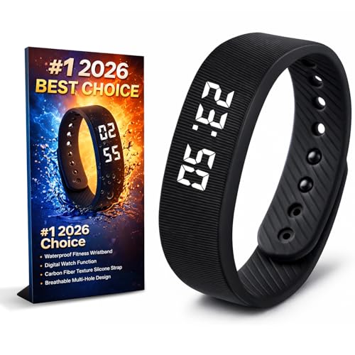 Vibrating Alarm Clock Silent Wristband for Heavy Sleepers Battery Wrist Watch Bands for Deaf Loud for Adults Wearable Bracelet Won't Wake Partner Band Vibration Wake up Extremely Deep Sleeper