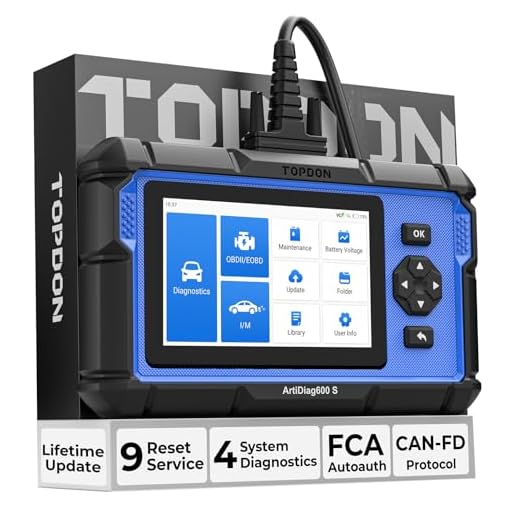 TOPDON AD600S 9-Service Diagnostic Tablet