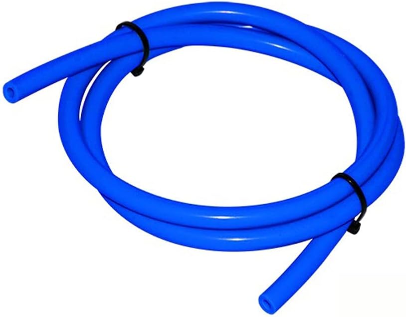 Universal 1m Silicone Vacuum Tube Coolant Hose Intercooler Pipe ID 4mm(Black)