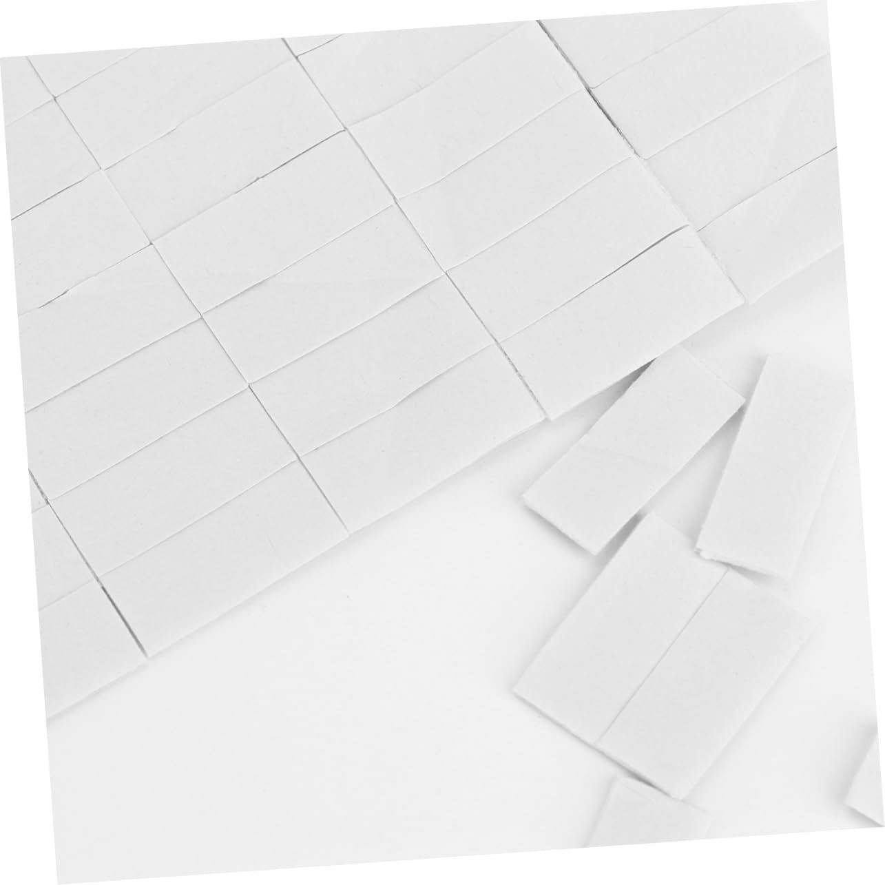 HONMEET Nail Art Tools 2 Sheets/624pcs Color Card Glue Tape Double-sided Adhesive for Display Strip Board Manicure Display Tape