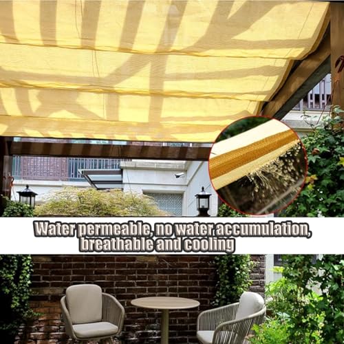 Toldo Ondulado en Forma de U que soluciona el calor sofocante en tu patio 7