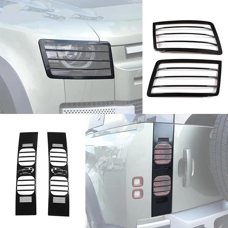 Feu arrière Defender 90 110 protection grille boîtier frein