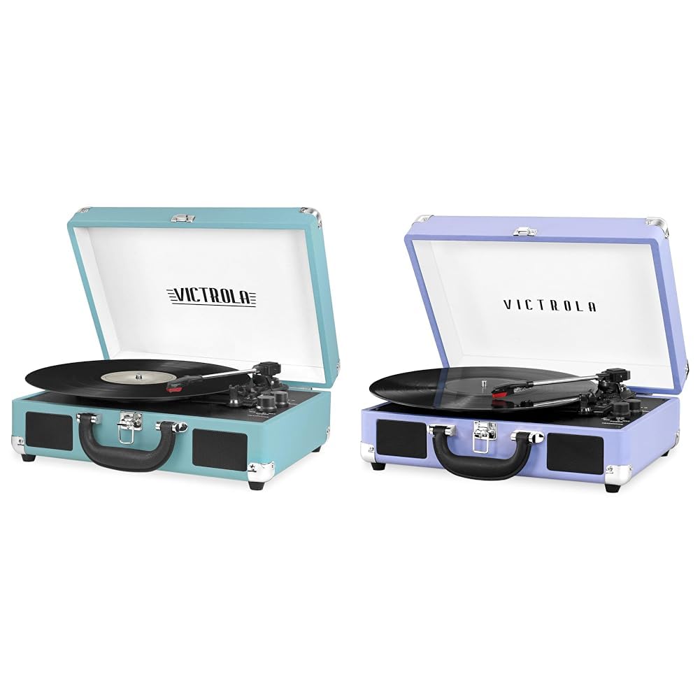 Amazon.com: Victrola Vintage Bluetooth Portable Suitcase Record