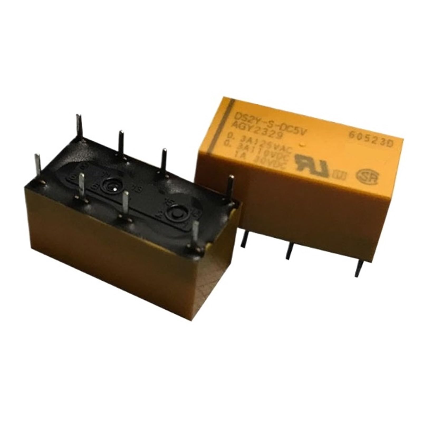Éviter les pertes de signal avec le relais DS2Y-S-DC5V 8 broches basse tension pack de 5