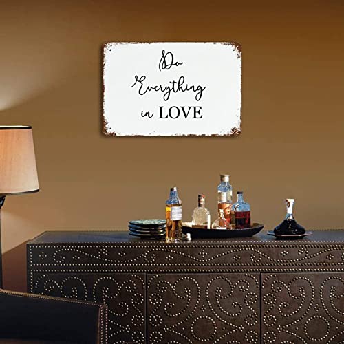 Panneau aluminium Do Everything in Love une touche d'inspiration - 6