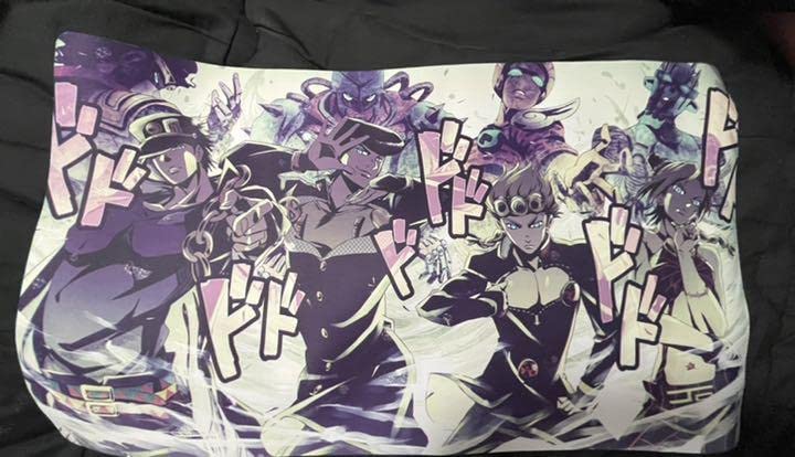 Amazon.co.jp: ジョジョ プレイマット 空条承太郎 東方仗助 ジョルノ