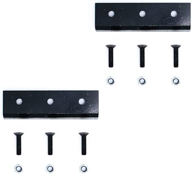 1901824 1908600 Chipper Blade Knife Replace Sharp Edge Troy Bilt 1908600 1900104 1901303 W2030905 47278 47279 47282 47287,Steel Forging Set of 2