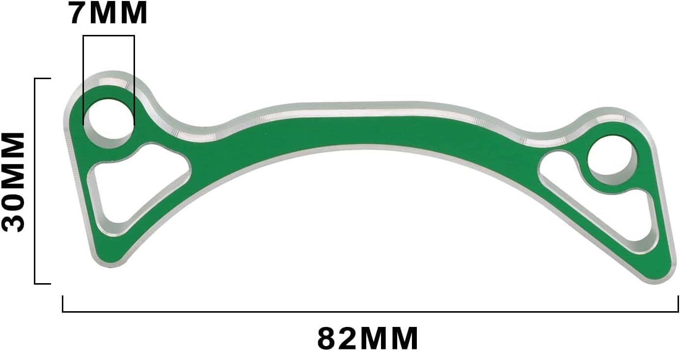 Motorcycle Case Saver Sprocket Cover Engine Chain Guard CNC for KX250 KX250X 2021-2024 KX450 2019-2024 KX450X 2022-2024 KX450SR 2022-2023 Dirt Pit Bike Green