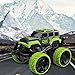 Fistone RC Monster Truck 2.4G Remote Control Stunt Car, 360 Degree Spinning Dancing Stunt High Speed Off-Road Vehicle Dune Buggy Hobby Toys with Lights and Music for Kids and Adults